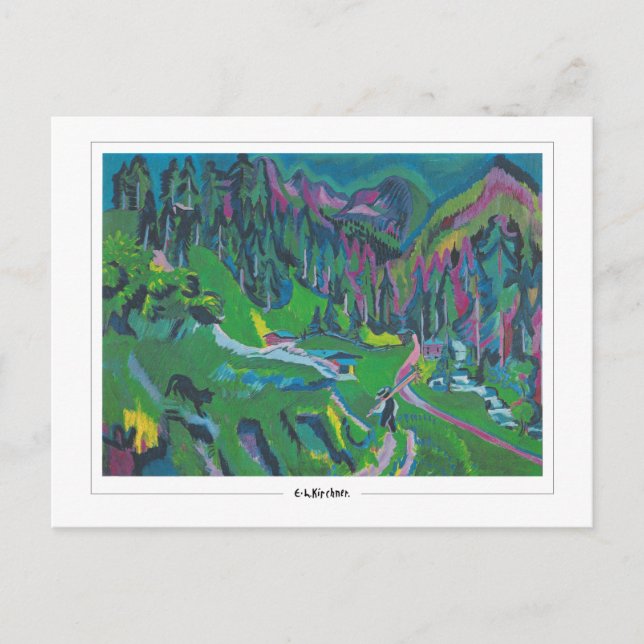 Cartão Postal Ernst Ludwig Kirchner #160-2 - Cartão-postal de Be (Frente)