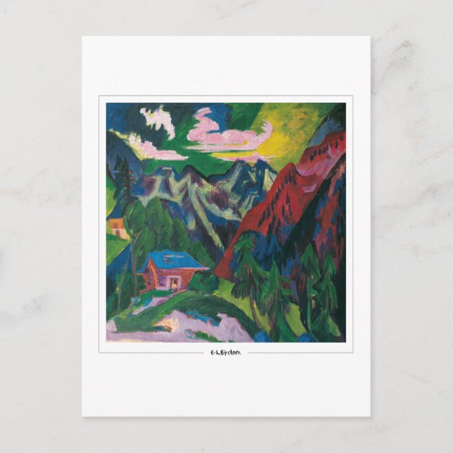 Cartão Postal Ernst Ludwig Kirchner #318-2 - Cartão-postal de Be (Frente)
