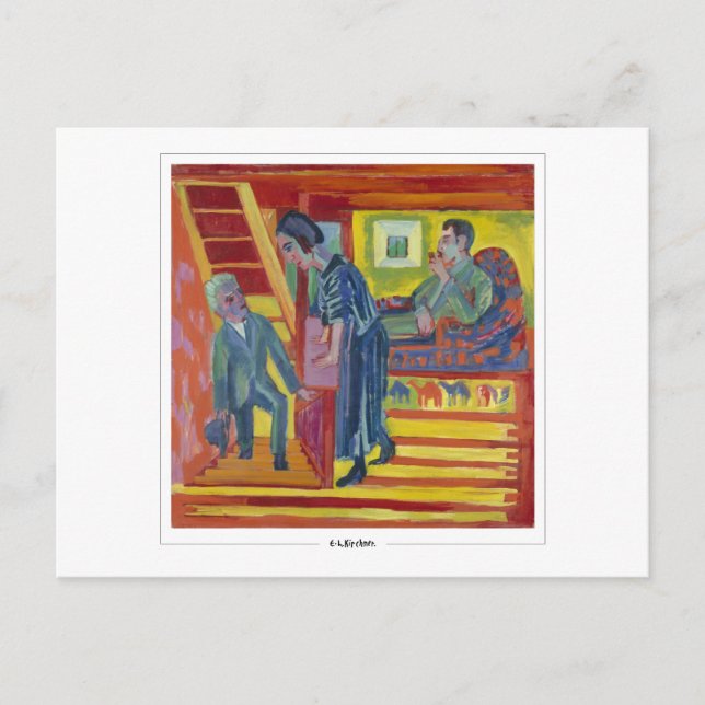 Cartão Postal Ernst Ludwig Kirchner #33-2 - Cartão-postal de art (Frente)