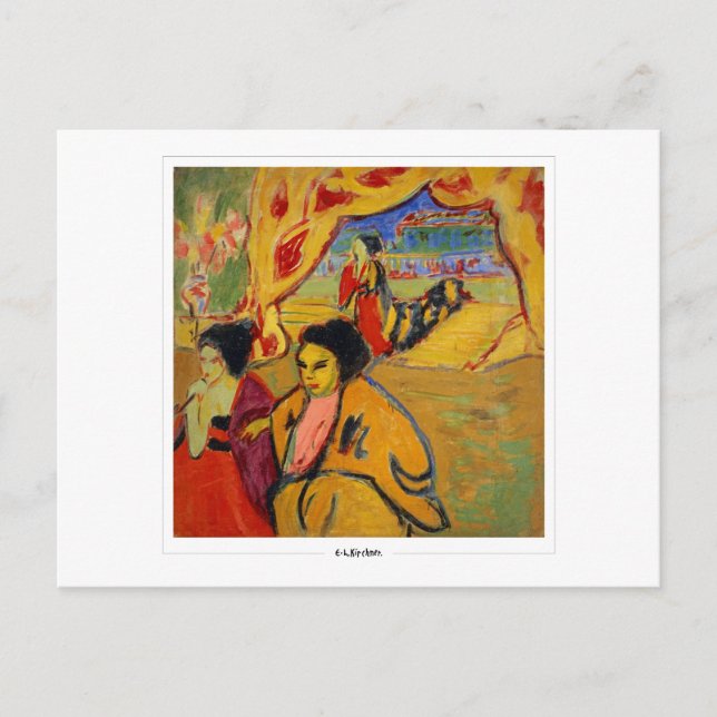 Cartão Postal Ernst Ludwig Kirchner #421 - Cartão-postal de arte (Frente)