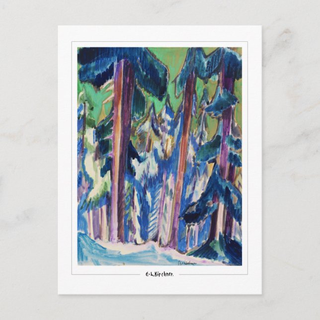 Cartão Postal Ernst Ludwig Kirchner #426-2 - Cartão-postal de Be (Frente)