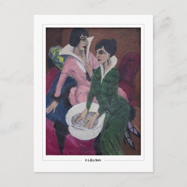 Cartão Postal Ernst Ludwig Kirchner #431-2 - Cartão-postal de Be (Frente)