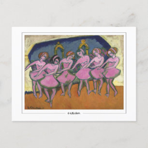 Cartão Postal Ernst Ludwig Kirchner #477 - Cartão-postal de arte