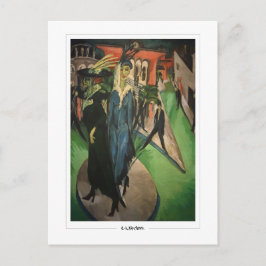 Cartão Postal Ernst Ludwig Kirchner #486-2 - Cartão-postal de Be