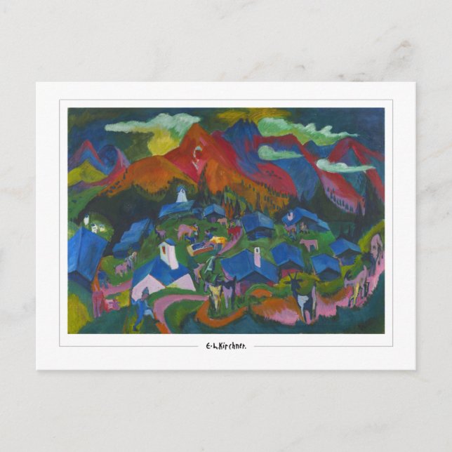 Cartão Postal Ernst Ludwig Kirchner #571 - Cartão-postal de arte (Frente)