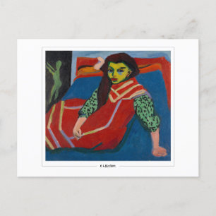 Cartão Postal Ernst Ludwig Kirchner #7 - Cartão-postal de Belas 