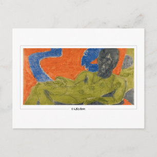 Cartão Postal Ernst Ludwig Kirchner #8 - Cartão-postal de Belas 