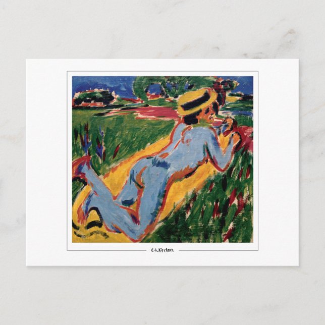 Cartão Postal Ernst Ludwig Kirchner #9 - Cartão-postal de Belas  (Frente)