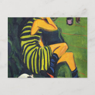 Cartão Postal Ernst Ludwig Kirchner Artiste Marcella