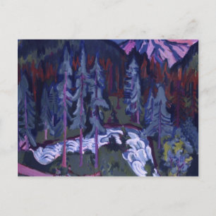 Cartão Postal Ernst Ludwig Kirchner - Sertigweg