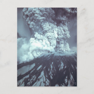 Cartão Postal Erupção do Santo Helens Stratovolcano 1980