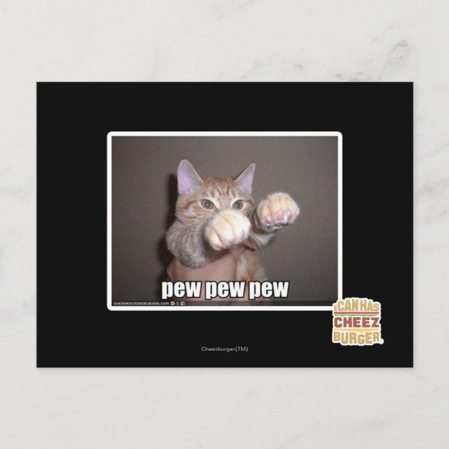 Cartão Postal Ervilha-de-estimação (Frente)