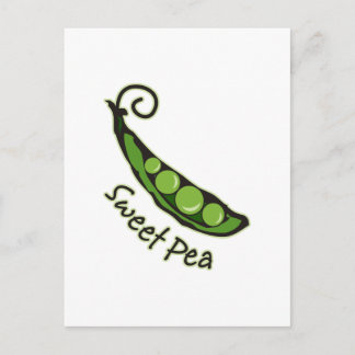 Cartão Postal Ervilha doce