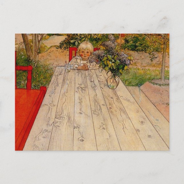 Cartão Postal Esbjorn como Filósofo 1903 (Frente)