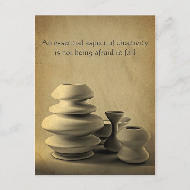 Cartão Postal Esboço de Lápis de Carvão com Potência Estática Ce (Frente)