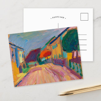 Cartão Postal Esboço de Murnau | von Jawlensky