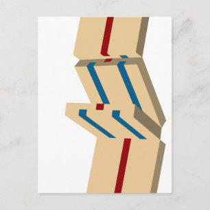 Cartão Postal escada de jacob