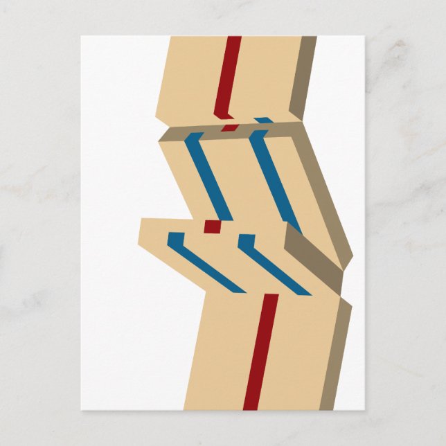 Cartão Postal escada de jacob (Frente)