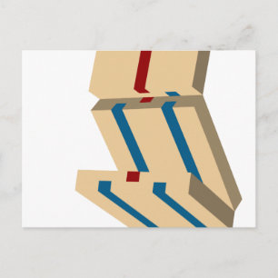 Cartão Postal escada de jacob