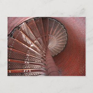 Cartão Postal Escadas de Farol