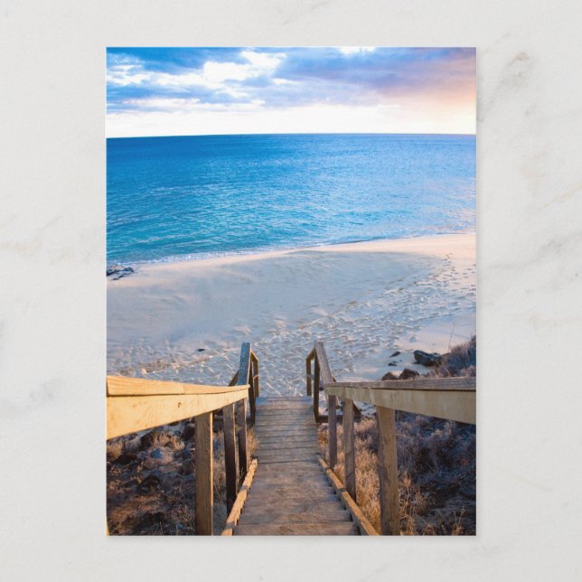 Cartão Postal Escadas de Kaho'olawe (Frente)