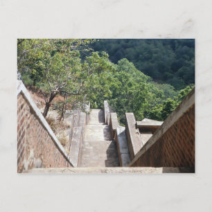 Cartão Postal Escadas em Sigiriya/Sri Lanka