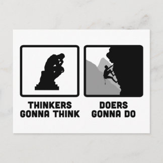 Cartão Postal Escalada de Rock