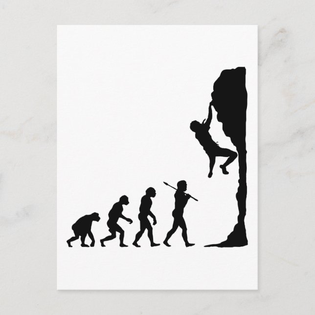 Cartão Postal Escalada de Rock (Frente)