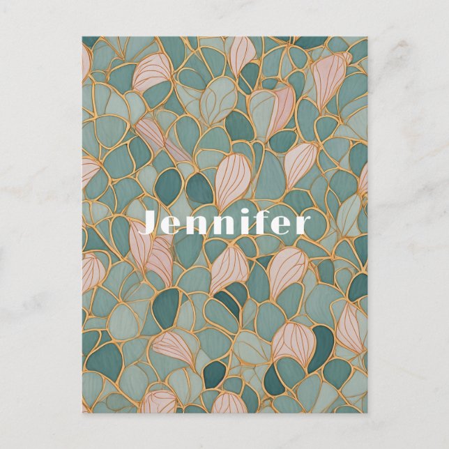 Cartão Postal Escalas Místicas: Pastel Fantasy (Frente)