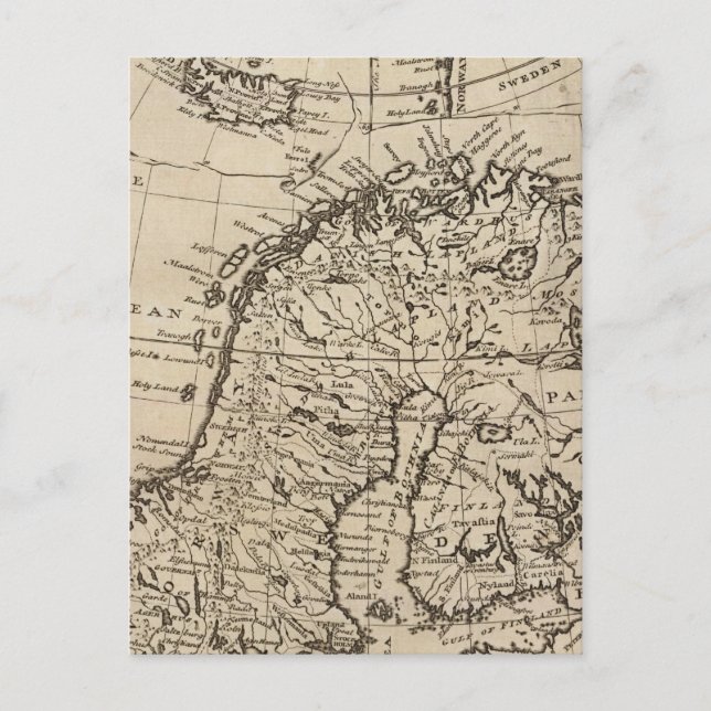 Cartão Postal Escandinávia 4 (Frente)