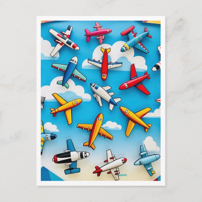 CARTÃO POSTAL " ESCAPADA AERIAL " (Frente)