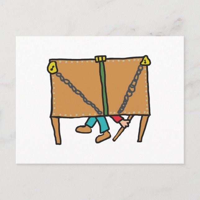 Cartão Postal Escapologia (Frente)