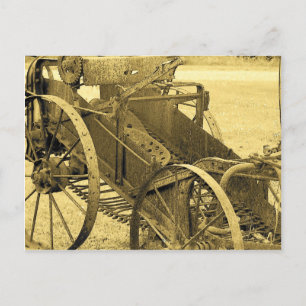 Cartão Postal Escavador de Batata