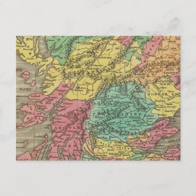 Cartão Postal Escócia 18 (Frente)