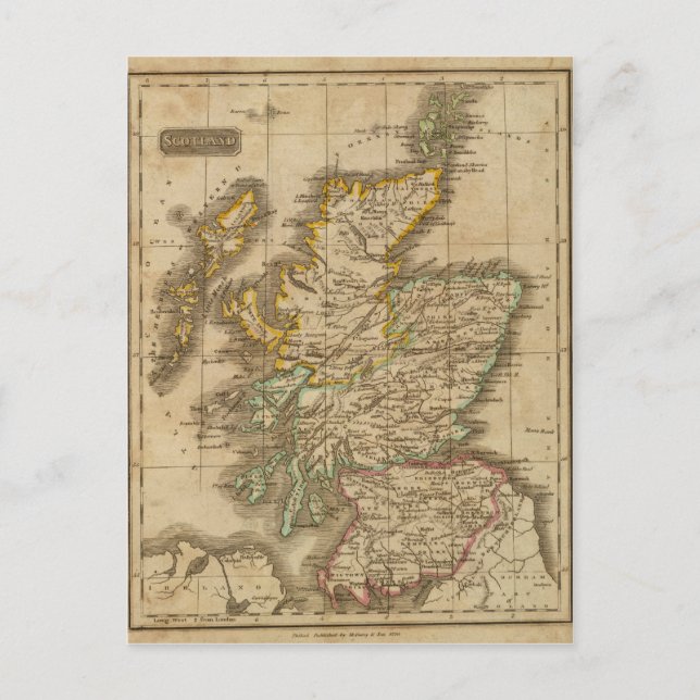Cartão Postal Escócia 4 (Frente)