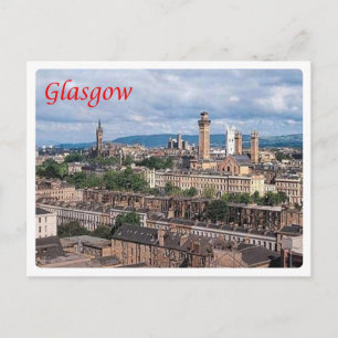 Cartão Postal Escócia - Glasgow -