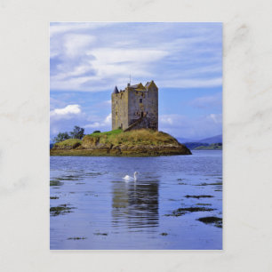 Cartão Postal Escócia, Highland, Wester Ross, Loch Linnhe. A