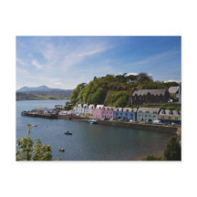 Escócia - porto de Portree postal