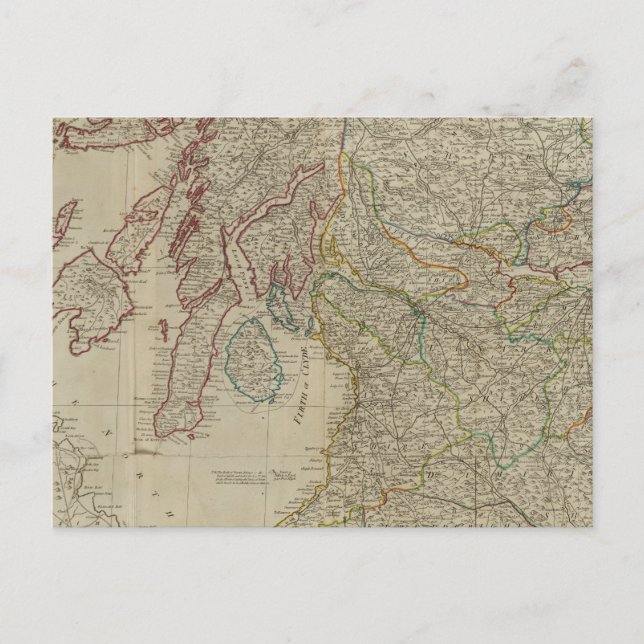 Cartão Postal Escócia Sul (Frente)