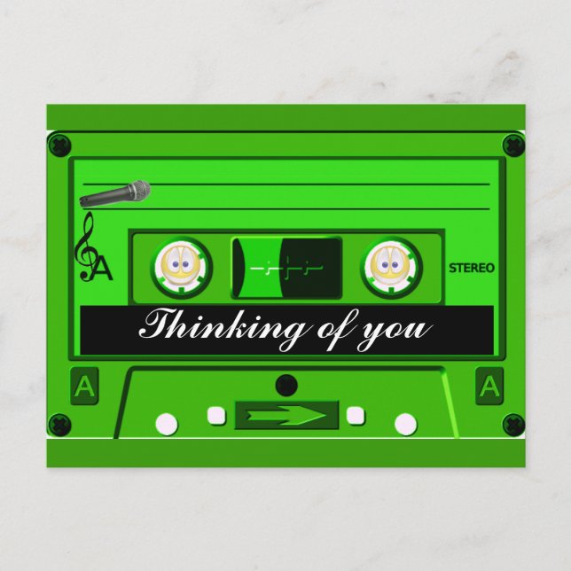 Cartão Postal Escola Antiga, Cassete_ (Frente)