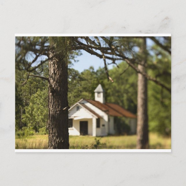 Cartão Postal Escola country (Frente)