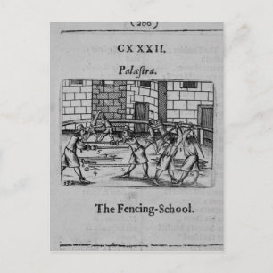 Cartão Postal Escola de Esgrima