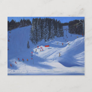 Cartão Postal Escola de Esqui Morzine 2014