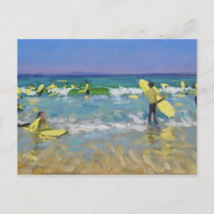 Cartão Postal Escola do surf em St Ives