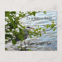 Cartão Postal Escondendo Heron!