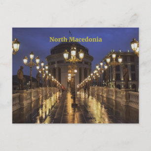 Cartão Postal Escópia, Macedônia do Norte