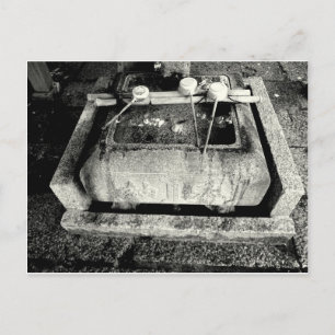 Cartão Postal Escopos de Pedra e Água