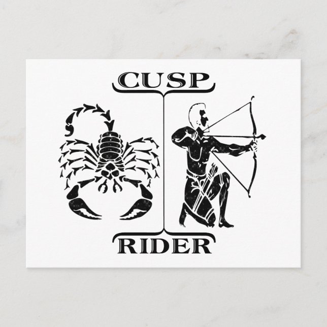 Cartão Postal Escorpião/Sagitário (Frente)