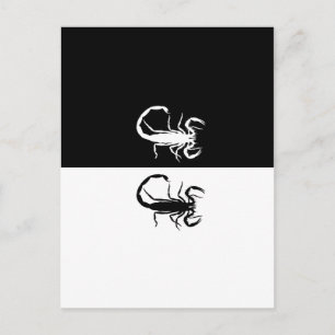 Cartão Postal escorpiões