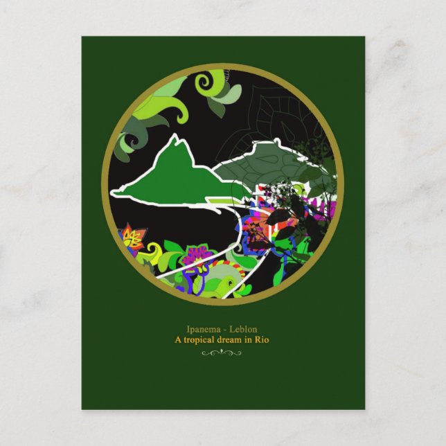 Cartão Postal Escreva sobre o Rio de Janeiro (Frente)